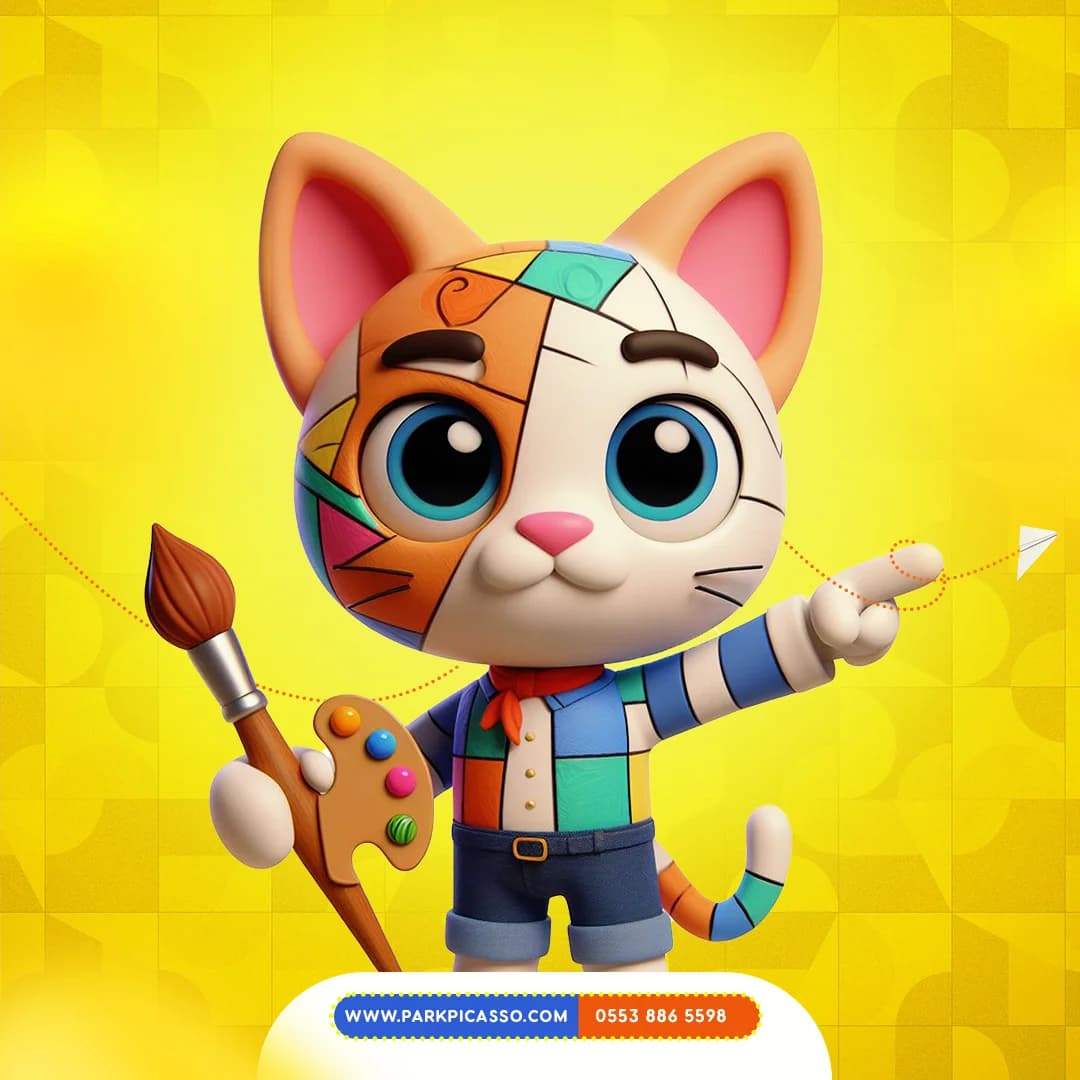 Park Picasso Maskot