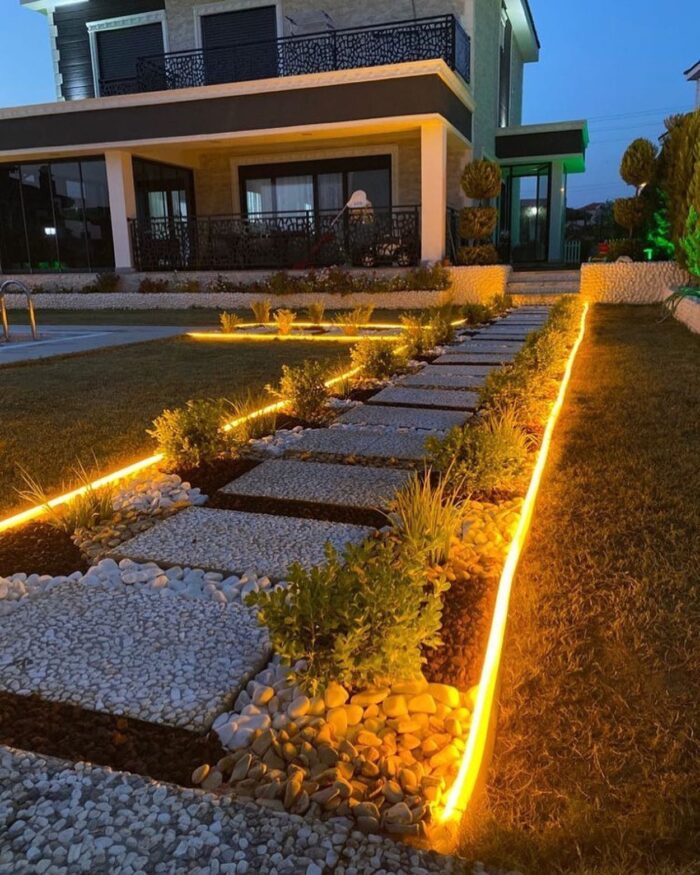 Parkpicasso Led Takılabilir Plastik Çim Sınırlayıcı - Görsel 2